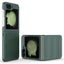 EIDERWOOD Samsung Galaxy Z Flip7 FE / Flip6 Fleksibelt Plastik Cover - Grøn