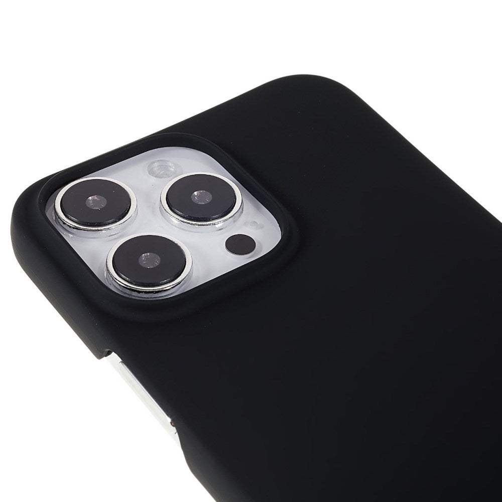 EIDERWOOD iPhone 16 Pro Max Hårdt Plastik Cover - Sort