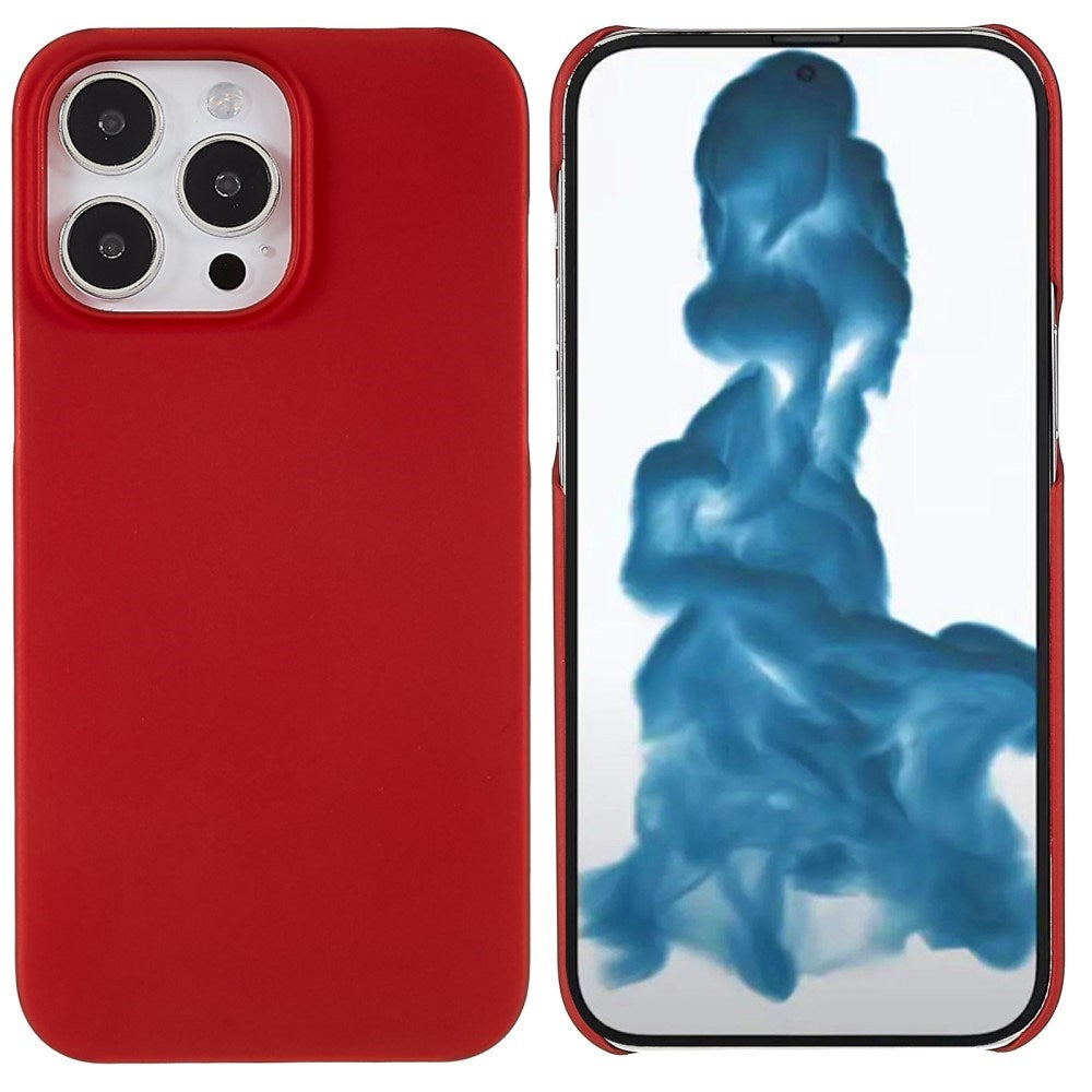 EIDERWOOD iPhone 16 Pro Max Hårdt Plastik Cover - Rød