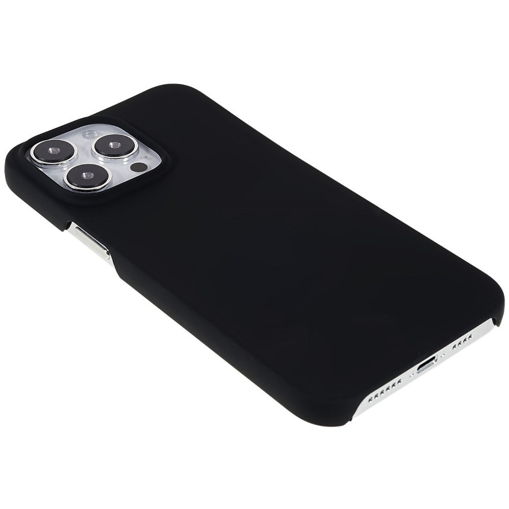EIDERWOOD iPhone 16 Pro Mat Hårdt Plastik Cover - Sort