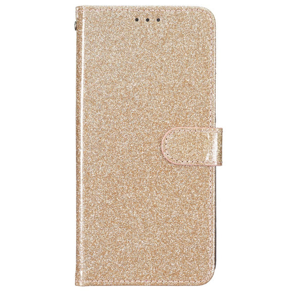 EIDERWOOD iPhone 16 Pro Læder Cover m. Pung & Strop - Glimmer - Guld