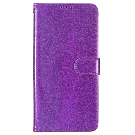 EIDERWOOD iPhone 16 Pro Læder Cover m. Pung & Strop - Glimmer - Lilla