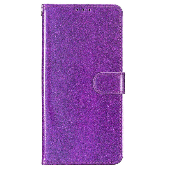 EIDERWOOD iPhone 16 Pro Læder Cover m. Pung & Strop - Glimmer - Lilla