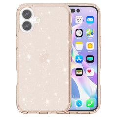 EIDERWOOD iPhone 16 Plus Hybrid Plastik Cover - Guld Glitter