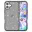 EIDERWOOD iPhone 16 Plus Hybrid Plastik Cover - Sort Glitter