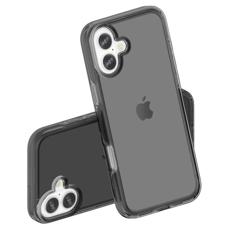 EIDERWOOD iPhone 16 Hybrid Cover - Gennemsigtig Sort