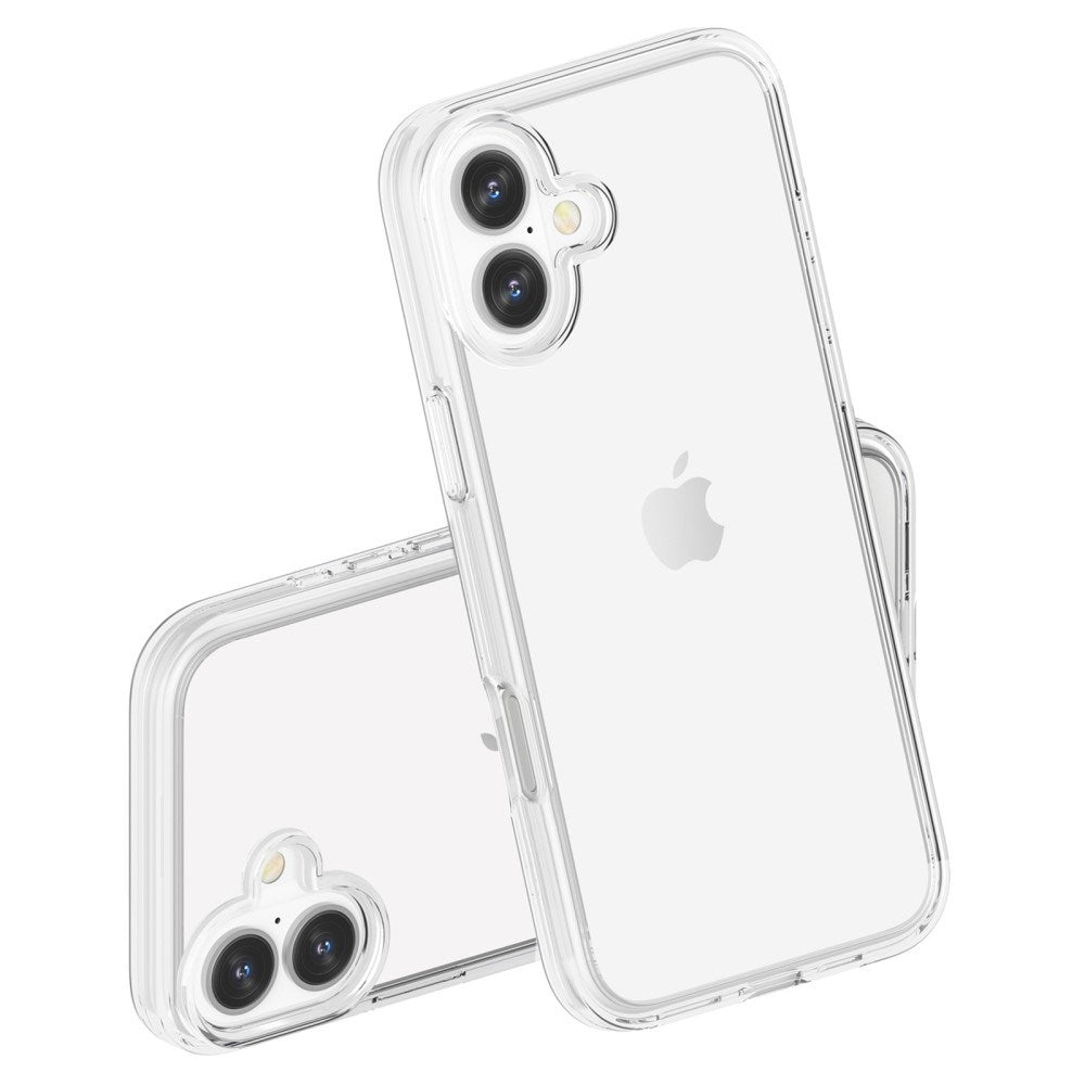 EIDERWOOD iPhone 16 Hybrid Cover - Gennemsigtig Hvid
