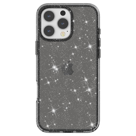 EIDERWOOD iPhone 16 Pro Max Hybrid Plastik Cover - Sort Glitter