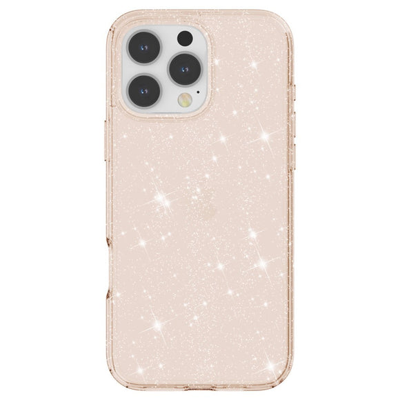 EIDERWOOD iPhone 16 Pro Hybrid Plastik Cover - Guld Glitter