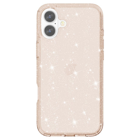 EIDERWOOD iPhone 16 Hybrid Plastik Cover - Guld Glitter