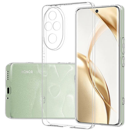 EIDERWOOD Honor 200 Pro (5G) Fleksibelt Plastik Cover - Gennemsigtig