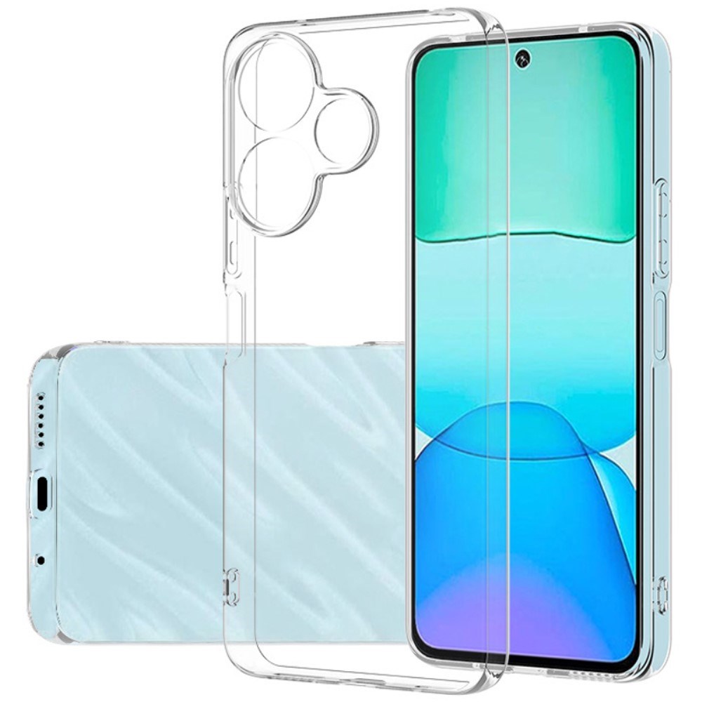 EIDERWOOD Xiaomi Redmi 13 (4G) / 13 (5G) Fleksibelt Plastik Cover - Gennemsigtig
