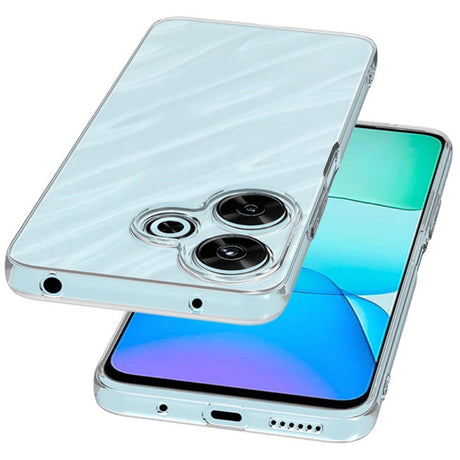 EIDERWOOD Xiaomi Redmi 13 (4G) / 13 (5G) Fleksibelt Plastik Cover - Gennemsigtig