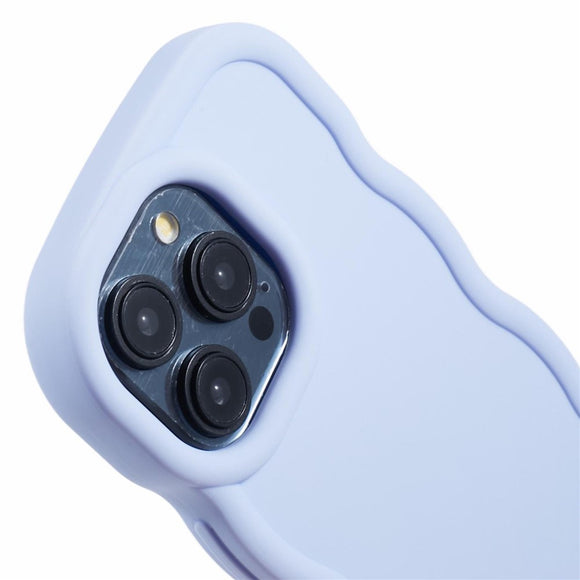 iPhone 15 Pro EIDERWOOD Fleksibelt Plastik Wavy Cover - Lilla