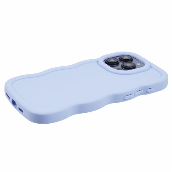 iPhone 14 Pro Max EIDERWOOD Fleksibelt Plastik Wavy Cover - Lilla