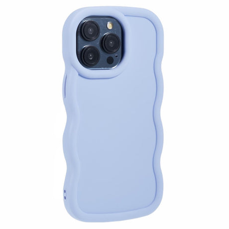 iPhone 13 Pro EIDERWOOD Fleksibelt Plastik Wavy Cover - Lilla
