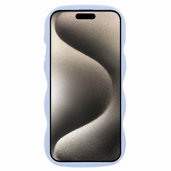 iPhone 12 Pro Max EIDERWOOD Fleksibelt Plastik Wavy Cover - Lilla