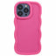 iPhone 12 Pro Max EIDERWOOD Fleksibelt Plastik Wavy Cover - Pink