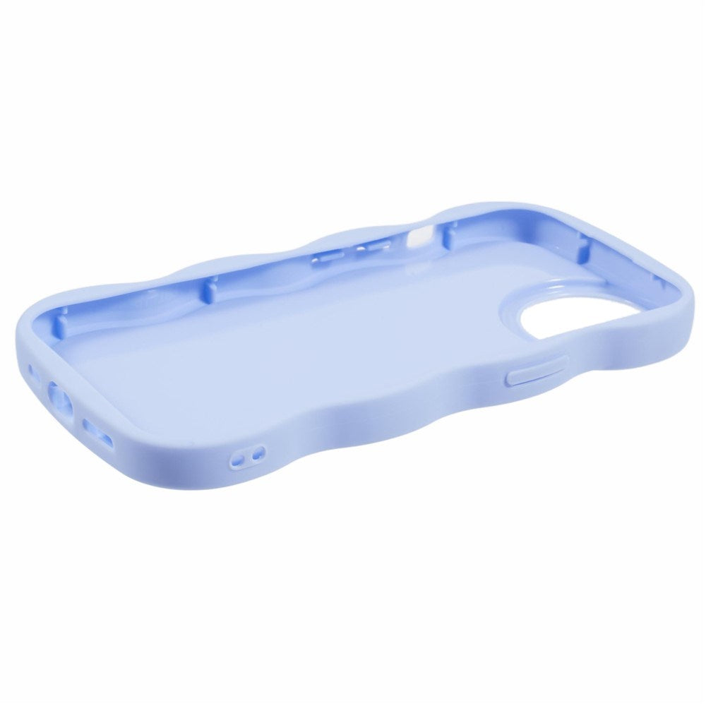 iPhone 14 EIDERWOOD Fleksibelt Plastik Wavy Cover - Lilla