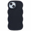 iPhone 13 EIDERWOOD Fleksibelt Plastik Wavy Cover - Sort