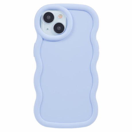 iPhone 13 EIDERWOOD Fleksibelt Plastik Wavy Cover - Lilla