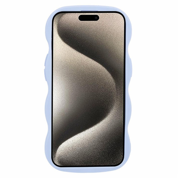 iPhone 13 EIDERWOOD Fleksibelt Plastik Wavy Cover - Lilla