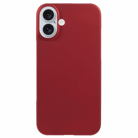 EIDERWOOD iPhone 16 Hårdt Plastik Cover - Rød