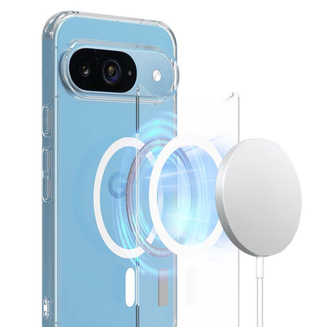 EIDERWOOD Google Pixel 9 / 9 Pro Hårdt Plastik Cover - MagSafe Kompatibel - Gennemsigtig