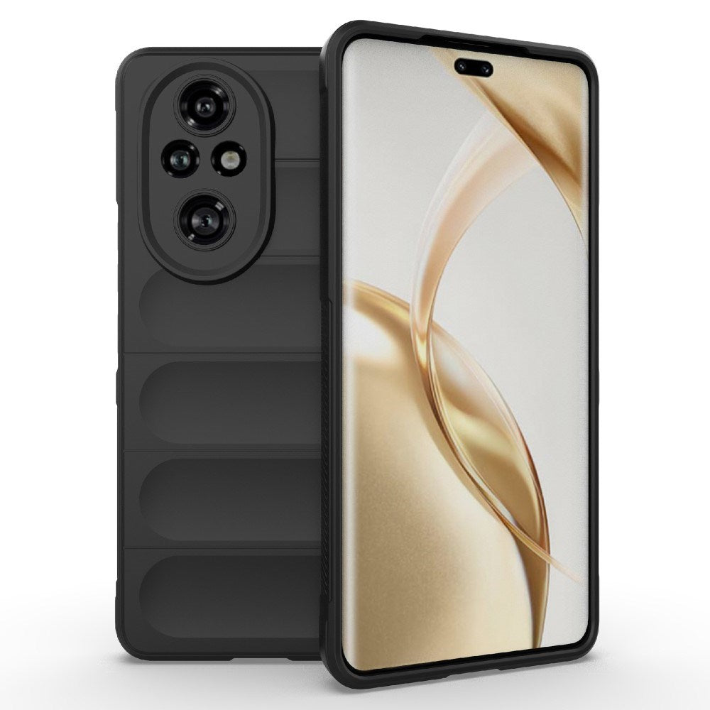 EIDERWOOD Honor 200 Pro (5G) Fleksibelt Plastik Cover - Sort