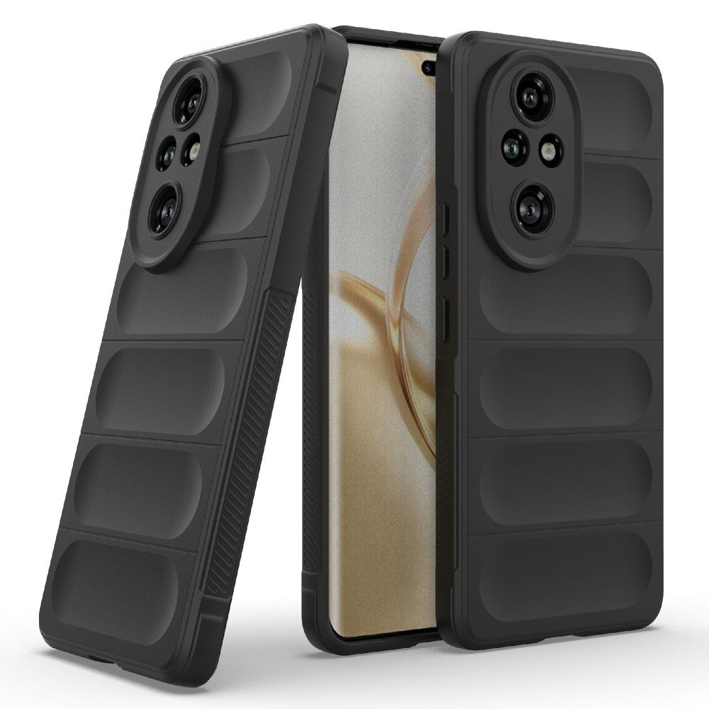 EIDERWOOD Honor 200 Pro (5G) Fleksibelt Plastik Cover - Sort