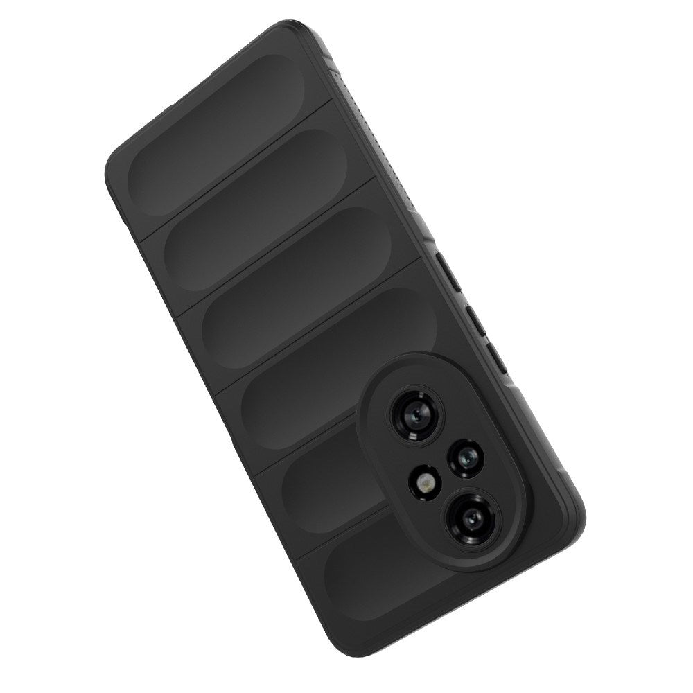 EIDERWOOD Honor 200 Pro (5G) Fleksibelt Plastik Cover - Sort