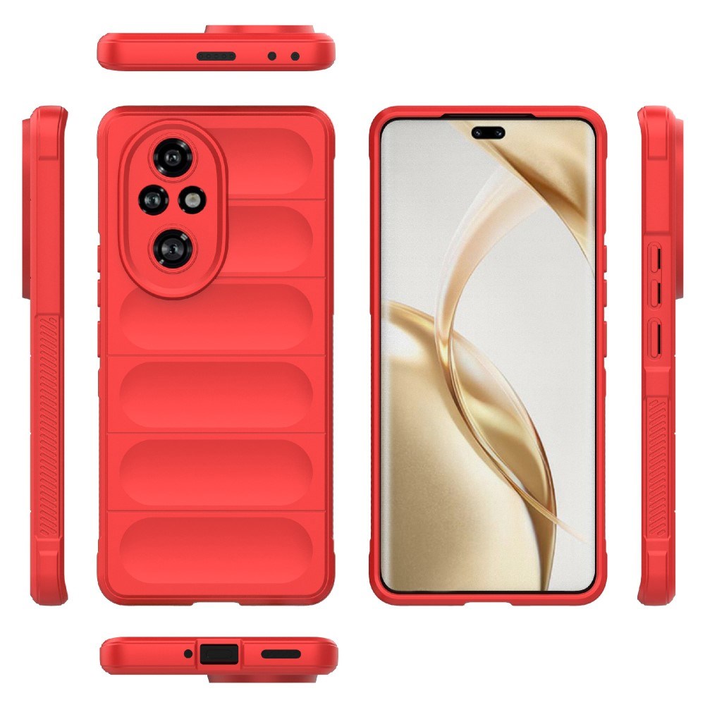 EIDERWOOD Honor 200 Pro (5G) Fleksibelt Plastik Cover - Rød