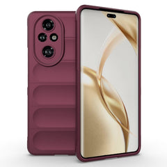 EIDERWOOD Honor 200 Pro (5G) Fleksibelt Plastik Cover - Mørkerød