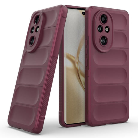 EIDERWOOD Honor 200 Pro (5G) Fleksibelt Plastik Cover - Mørkerød