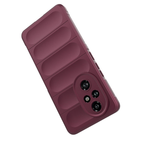 EIDERWOOD Honor 200 Pro (5G) Fleksibelt Plastik Cover - Mørkerød