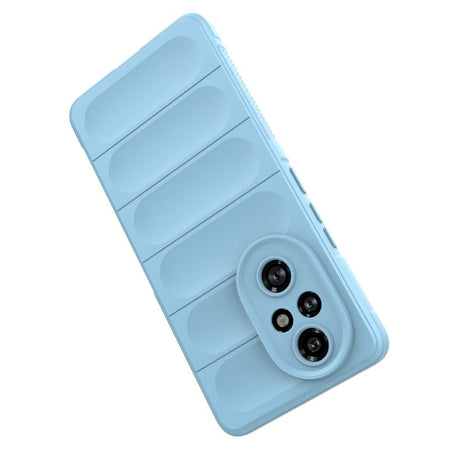 EIDERWOOD Honor 200 Pro (5G) Fleksibelt Plastik Cover - Lyseblå