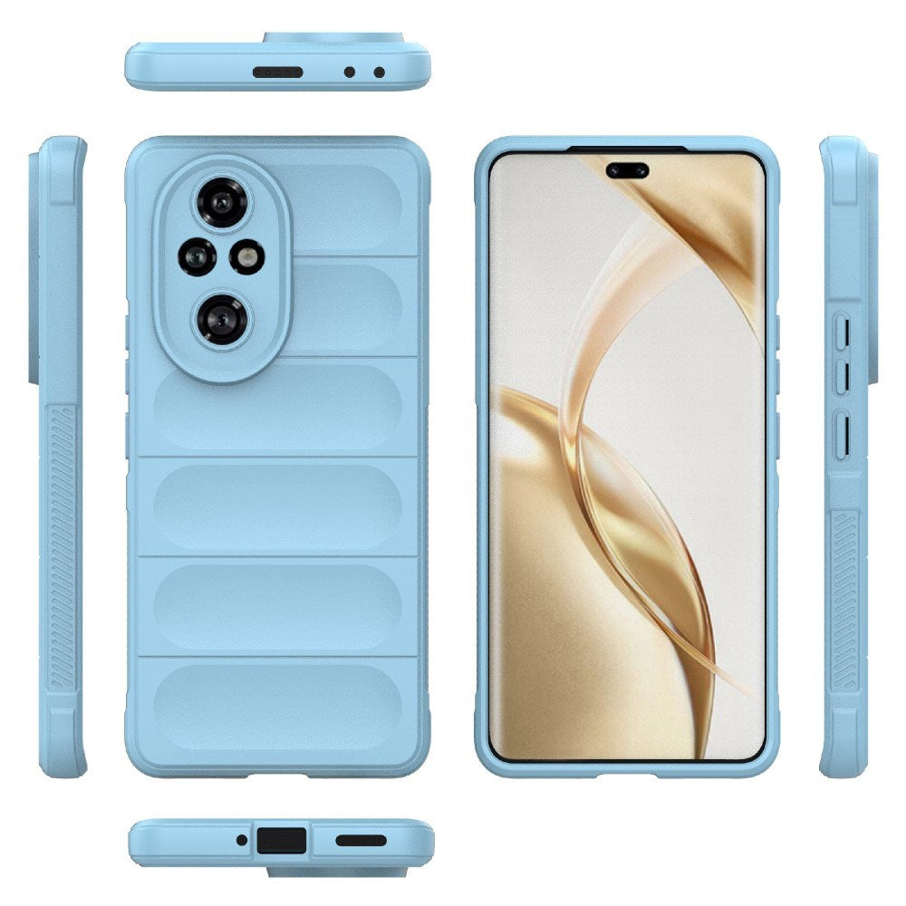 EIDERWOOD Honor 200 Pro (5G) Fleksibelt Plastik Cover - Lyseblå