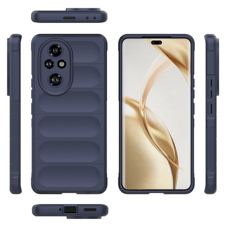 EIDERWOOD Honor 200 Pro (5G) Fleksibelt Plastik Cover - Blå