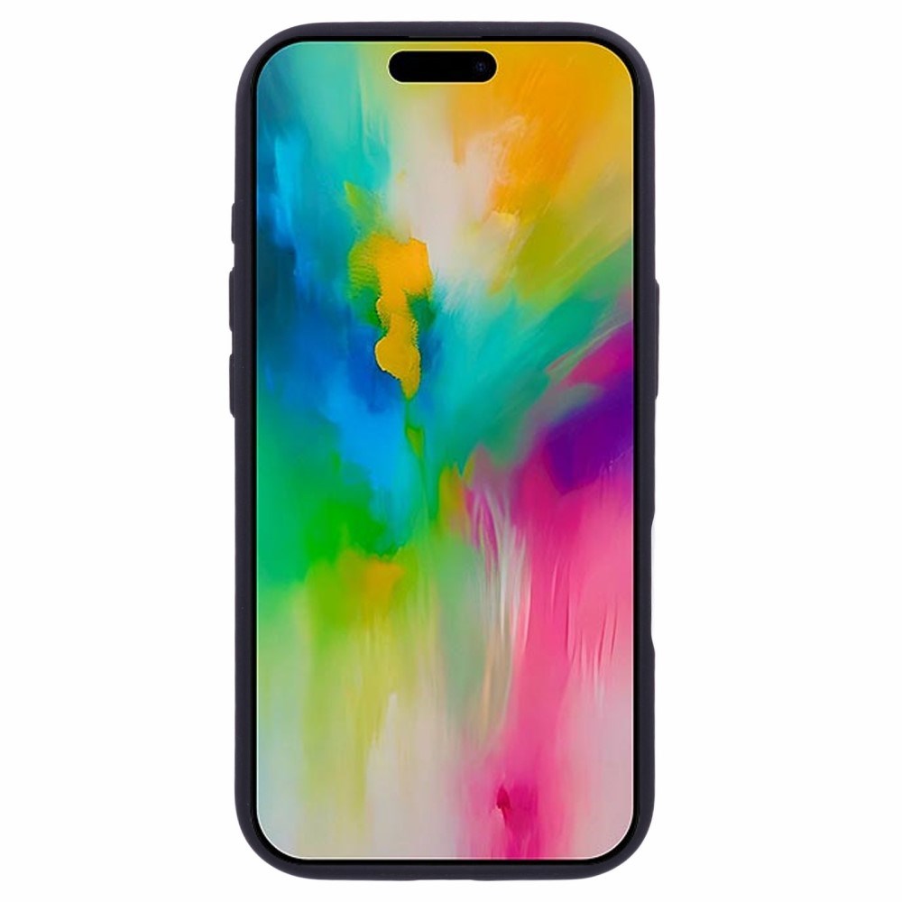Eiderwood iPhone 16 Pro Hybrid Plastik Cover - Gennemsigtig / Sort