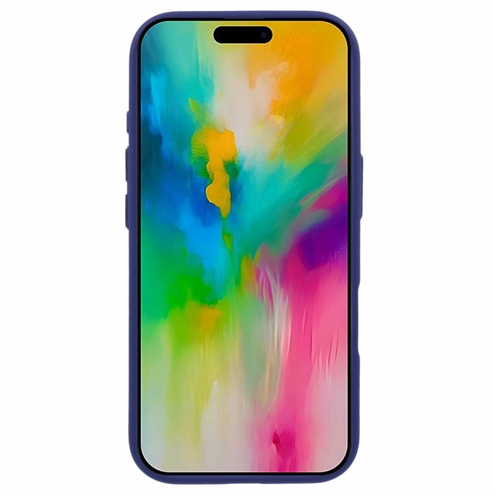 Eiderwood iPhone 16 Pro Hybrid Plastik Cover - Gennemsigtig / Mørke Blå
