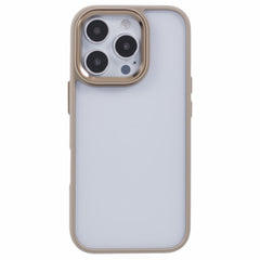 Eiderwood iPhone 16 Pro Hybrid Plastik Cover - Gennemsigtig / Brun