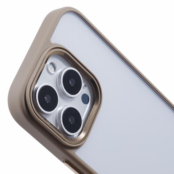 Eiderwood iPhone 16 Pro Hybrid Plastik Cover - Gennemsigtig / Brun