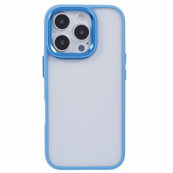 Eiderwood iPhone 16 Pro Hybrid Plastik Cover - Gennemsigtig / Blå