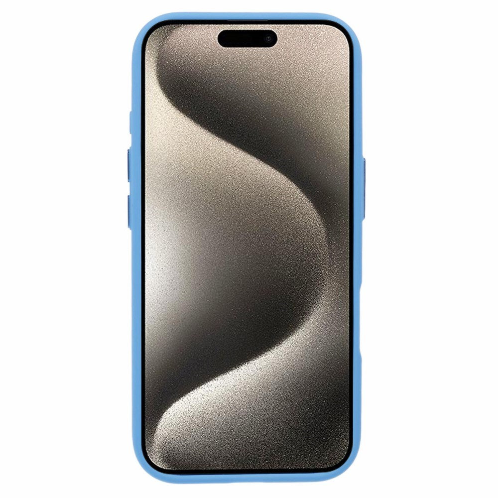 Eiderwood iPhone 16 Pro Hybrid Plastik Cover - Gennemsigtig / Blå