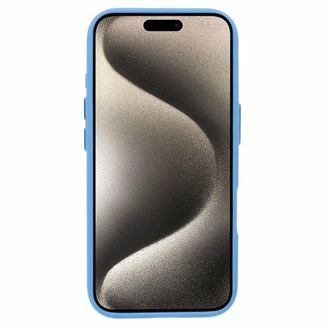 Eiderwood iPhone 16 Pro Hybrid Plastik Cover - Gennemsigtig / Blå