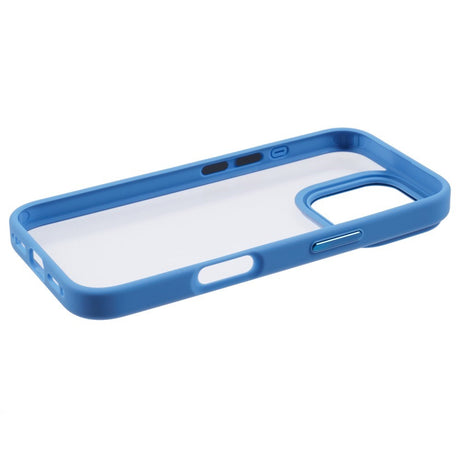 Eiderwood iPhone 16 Pro Hybrid Plastik Cover - Gennemsigtig / Blå