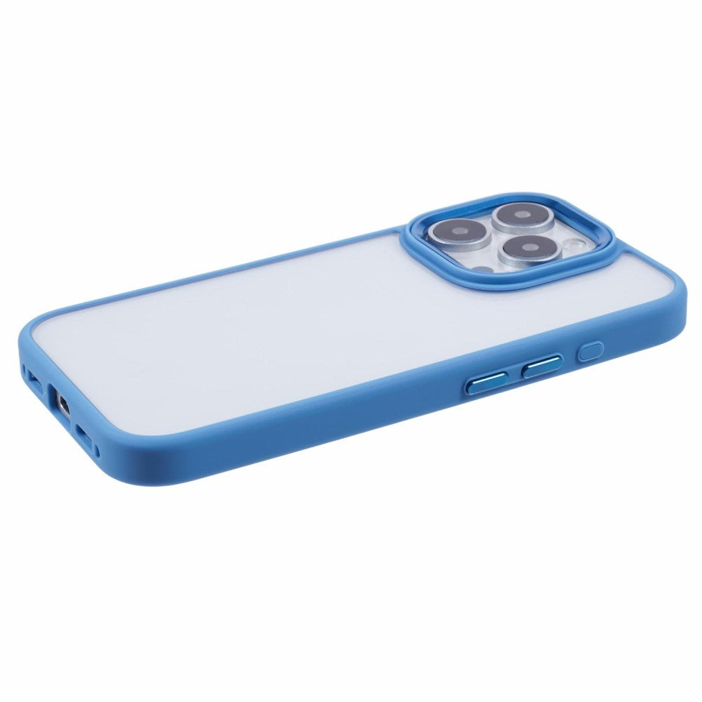 Eiderwood iPhone 16 Pro Hybrid Plastik Cover - Gennemsigtig / Blå
