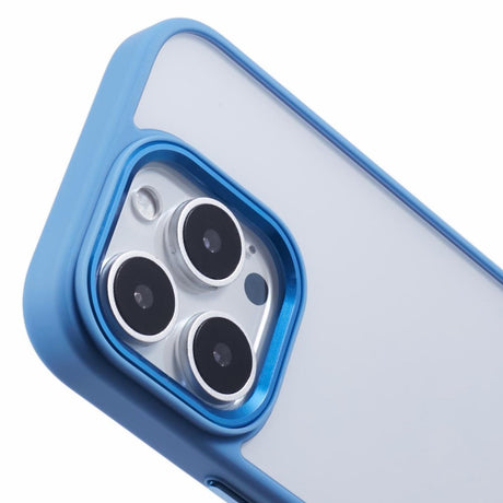 Eiderwood iPhone 16 Pro Hybrid Plastik Cover - Gennemsigtig / Blå
