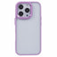 Eiderwood iPhone 16 Pro Hybrid Plastik Cover - Gennemsigtig / Lilla