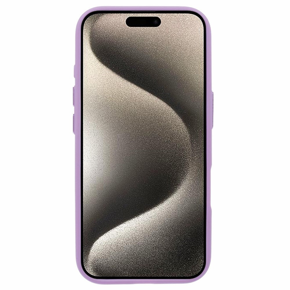 Eiderwood iPhone 16 Pro Hybrid Plastik Cover - Gennemsigtig / Lilla